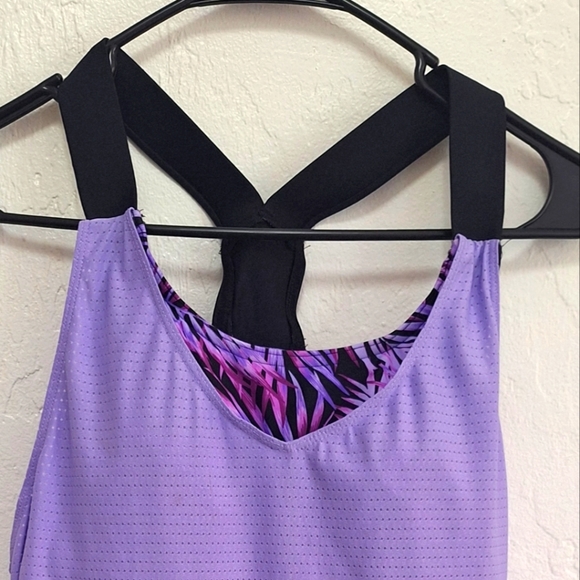 ZeroXposur Circus Wide Strap 2-in-1 Tankini Swim Top with Sports Bra Size XS - Picture 3 of 6